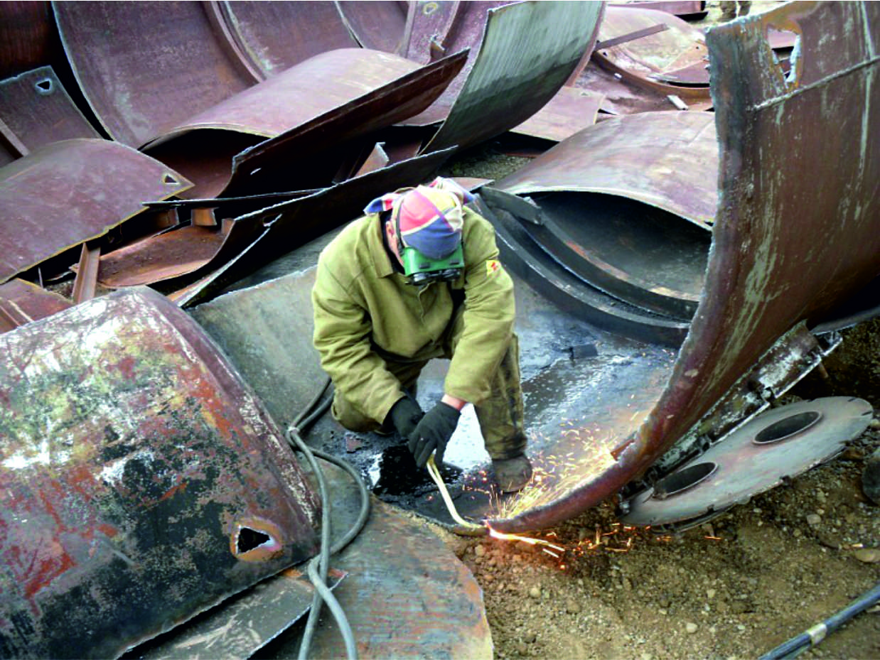 Демонтаж металлоконструкций